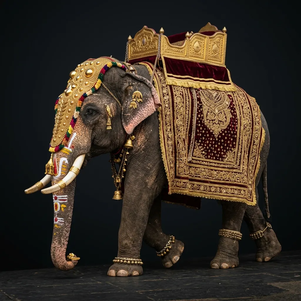 Dasara procession elephant in Mysuru